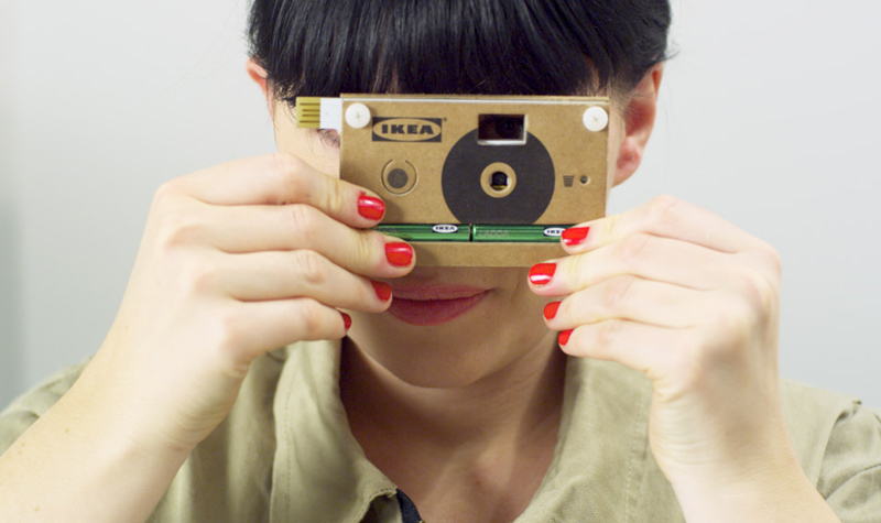 cámara digital de carton más barata del mundo