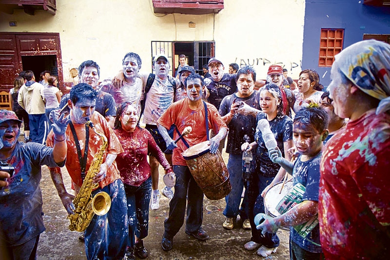 Las mejores fotos del carnaval de Cajamarca