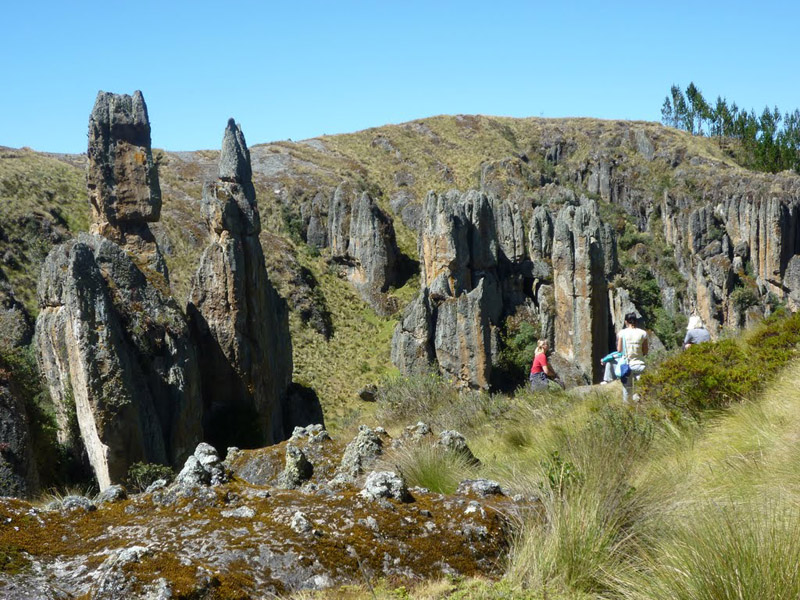 Bosque de piedra Los Frailones en Cajamarca