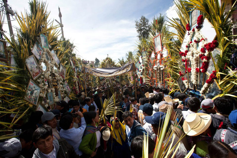 semana santa en cajamarca peru, fiesta de las cruces de porcon