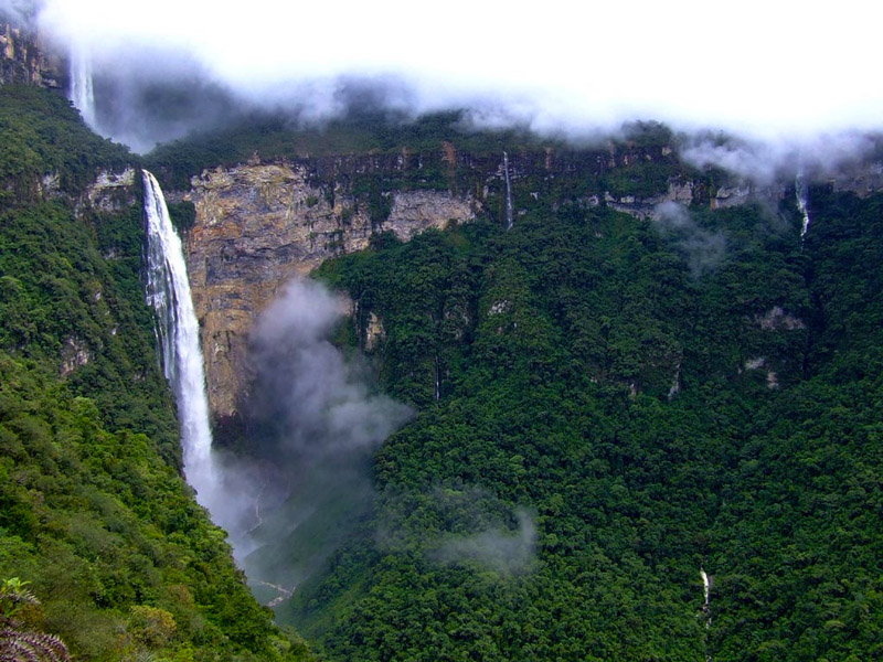 gocta, catarata peruana es la quinta mas alta del mundo