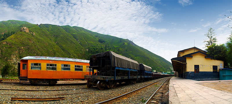 Estación de Matucana, recorrido del tren lima a huancayo