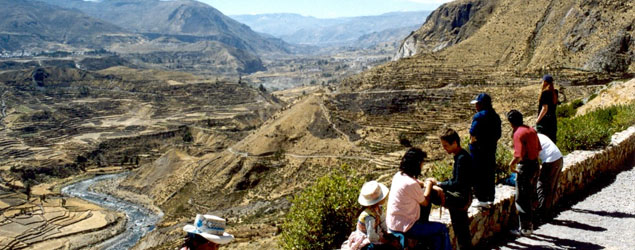 mas 124 mil turistas visitaron el valle del colca en el 2014