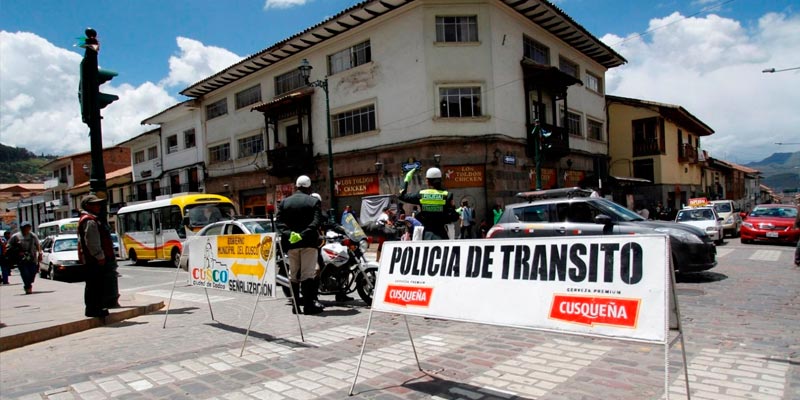 Cierran centro histórico de Cusco por programa Plaza para todos