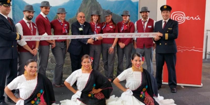 Línea aérea Rouge Air Canadá inaugura vuelos directos a Lima