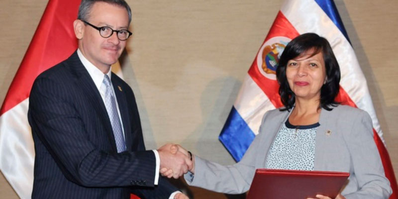 Perú y Costa Rica suscriben acuerdo para suprimir visas