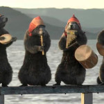 Marmotas de Francia tocando música peruana