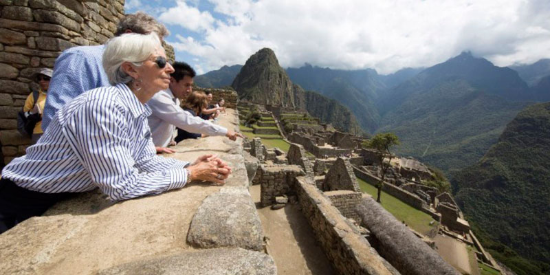 Directora del Fondo Monetario Internacional visita Cusco