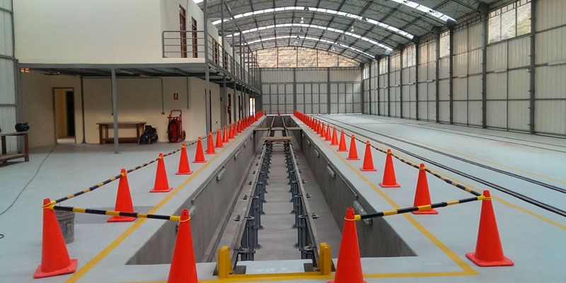 Inca Rail inaugura moderno patio-taller de autovagones en Cusco