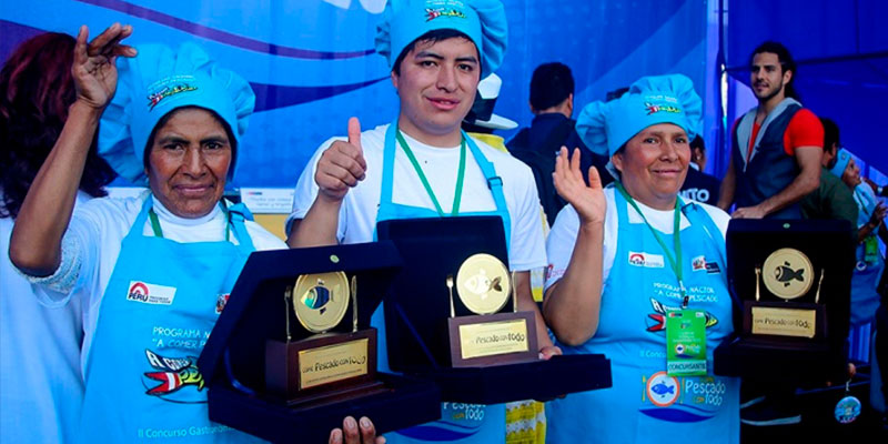 Cocina huancavelicana ganó el concurso "Come Pescado con Todo"