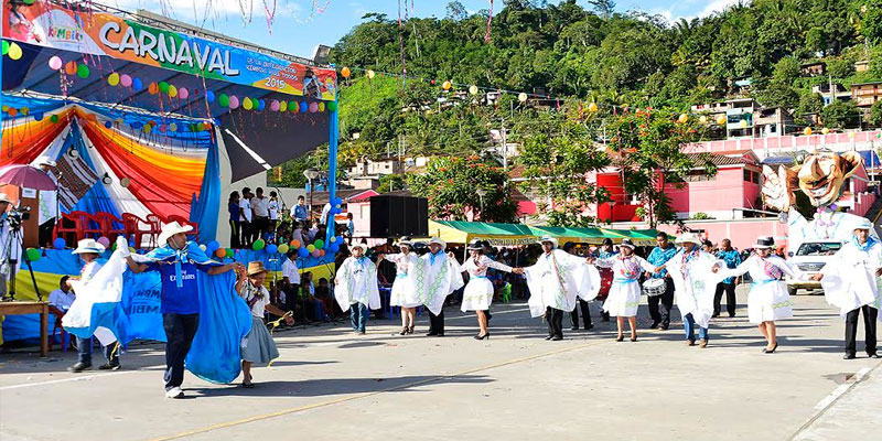 Programa oficial del Carnaval de Kimbiri 2016 en Cusco