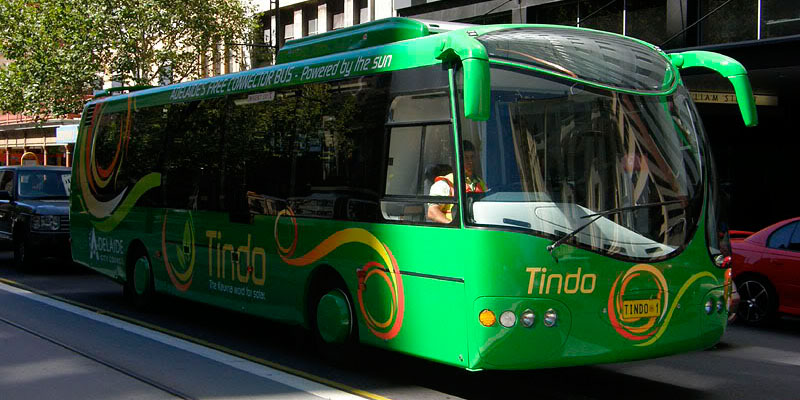 Primer bus solar de transporte publico en Australia