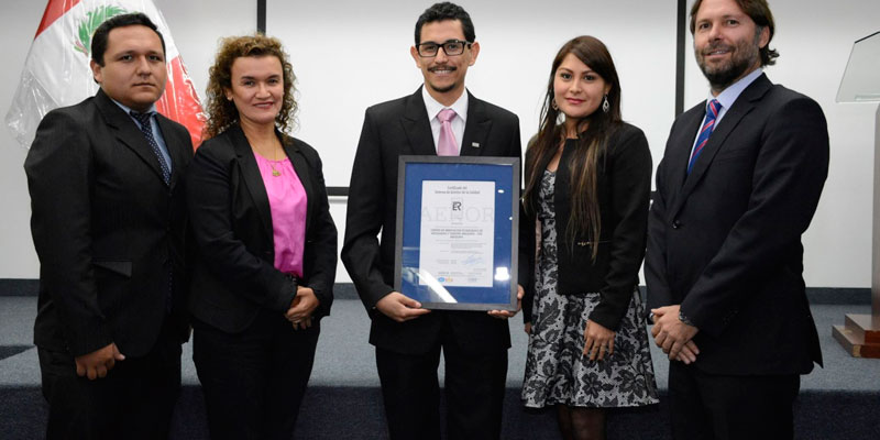 Cite de Huancavelica, Arequipa y Cajamarca obtienen certificación ISO 9001:2008