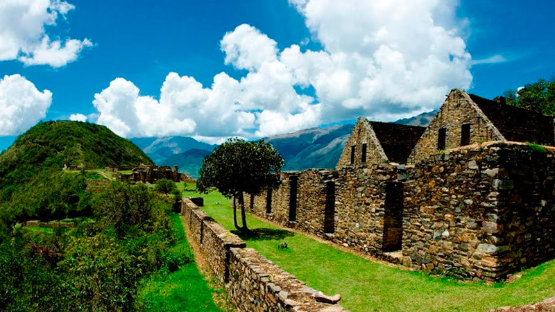 Choquequiraose encuentra a más de 3000 metros de altura del departamento de Cusco