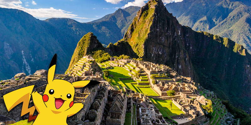 Machu Picchu es el inicio de tour mundial de Pokémon Go