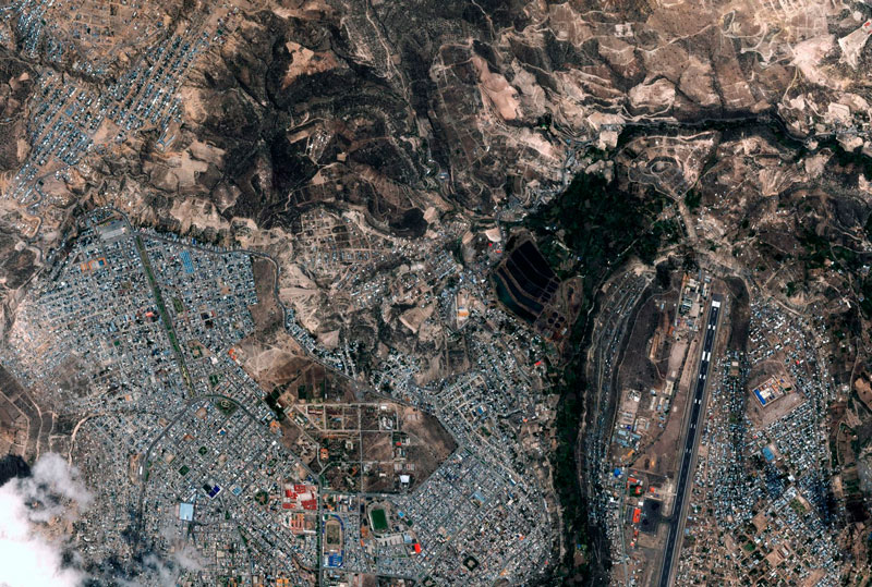 impresionantes fotografias tomadas por el satélite peruano