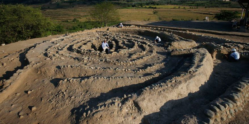 Descubren templo en espiral escondido en Jaén, Cajamarca