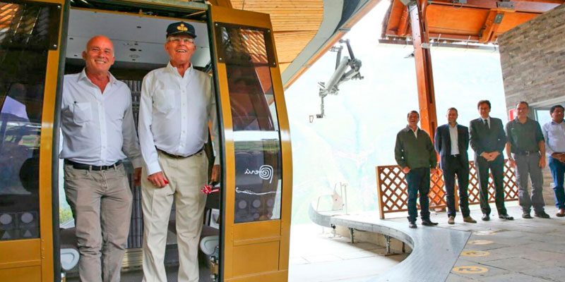 Presidente Kuczynski inauguró en Kuélap el primer teleférico del Perú