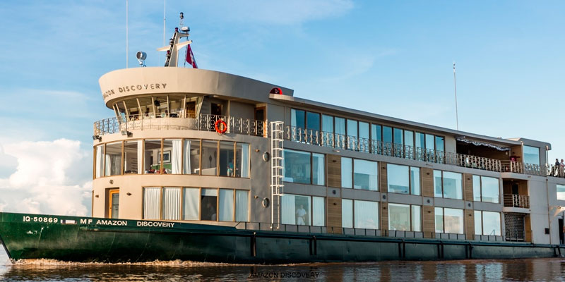 Nuevo crucero de lujo Delfín III inicia operaciones en río Amazonas