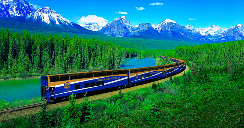 Rocky Mountaineer tren que une Toronto y Vancouver