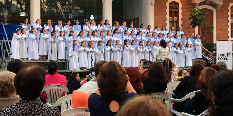 Niños cantarán en concierto gratuito por navidad en Miraflores