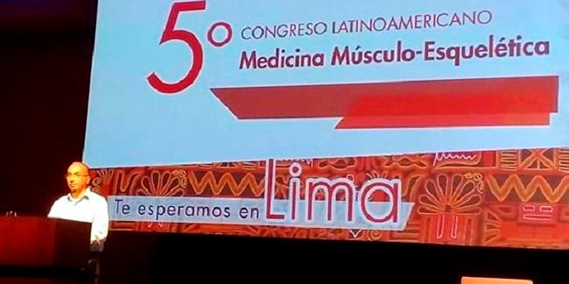 Lima será sede del 5° Congreso Latinoamericano de Medicina Músculo-Esquelética 2019