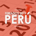 feriados del 2019 en Perú