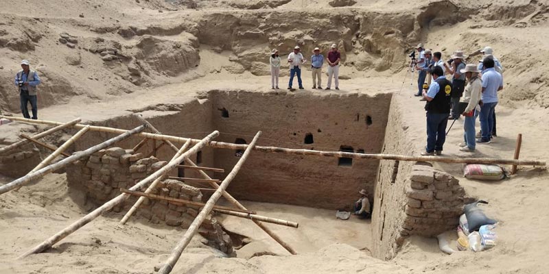Descubren monumental tumba de época inca en Lambayeque