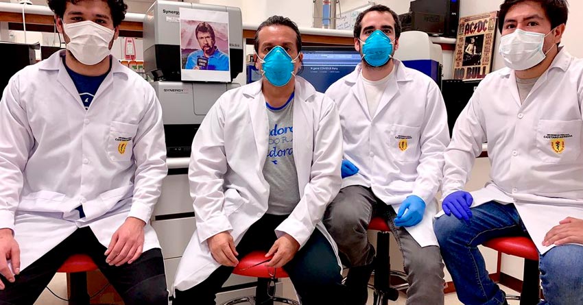 peruanos crear prueba molecular