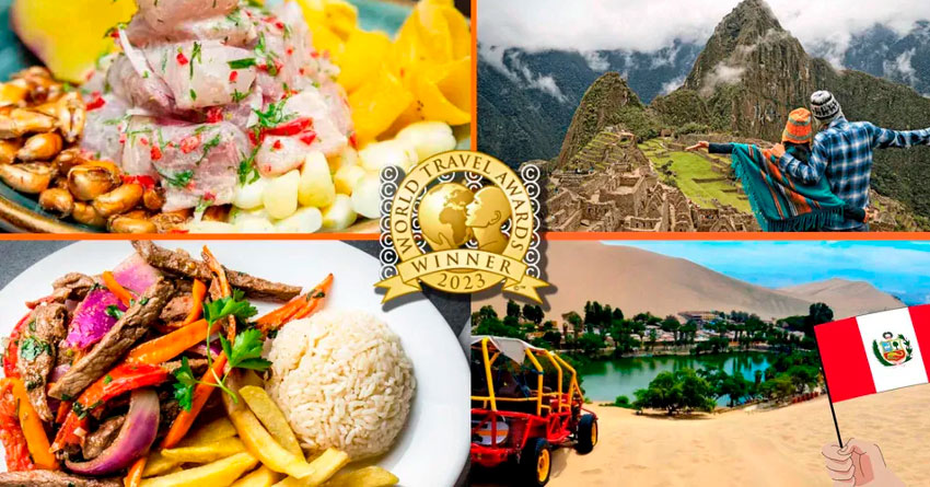 Perú Es elegido el Mejor Destino cultural y culinario del Mundo